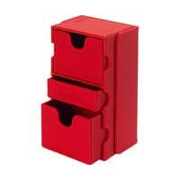 Vault X Exo-Tec Game Box 200+ - Red - Vault X Deck Boxes - Deck Boxes card