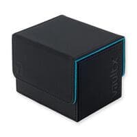 Vault X Exo-Tec Sideloading Deck Box 100+ - Black/Blue - Vault X Deck Boxes - Deck Boxes card