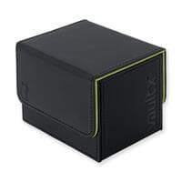 Vault X Exo-Tec Sideloading Deck Box 100+ - Black/Green - Vault X Deck Boxes - Deck Boxes card