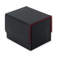 Vault X Exo-Tec Sideloading Deck Box 100+ - Black/Red - Vault X Deck Boxes - Deck Boxes card