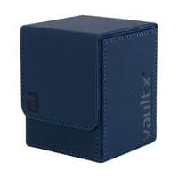Vault X Exo-Tec Toploading Deck Box 80+ - Navy Blue - Vault X Deck Boxes - Deck Boxes card