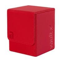 Vault X Exo-Tec Toploading Deck Box 80+ - Red - Vault X Deck Boxes - Deck Boxes card