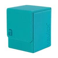 Vault X Exo-Tec Toploading Deck Box 80+ - Teal - Vault X Deck Boxes - Deck Boxes card