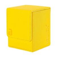 Vault X Exo-Tec Toploading Deck Box 80+ - Yellow - Vault X Deck Boxes - Deck Boxes card