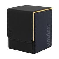 Vault X Exo-Tec Toploading Deck Box 80+ - Black/Yellow - Vault X Deck Boxes - Deck Boxes card
