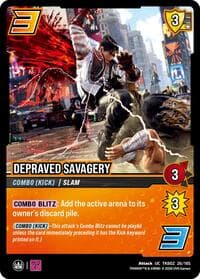 Depraved Savagery - TEKKEN 8 - UniVersus card