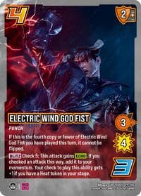 Electric Wind God Fist - TEKKEN 8 - UniVersus card
