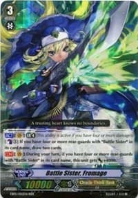 Battle Sister, Fromage - EB05 - Celestial Valkyries - Cardfight Vanguard card