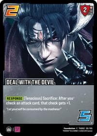 Deal With The Devil - TEKKEN 8 - UniVersus card