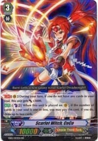 Scarlet Witch, CoCo - EB05 - Celestial Valkyries - Cardfight Vanguard card