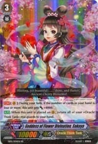 Goddess of Flower Divination, Sakuya - EB05 - Celestial Valkyries - Cardfight Vanguard card