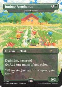Junimo Farmhands - Sylvan Caryatid - Secret Lair Drop Series - Magic: The Gathering card