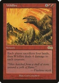 Wildfire - Urza's Saga - Magic: The Gathering card