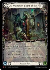 Dr. Mortimer, Blight of the Pits - Armory Deck: Dr. Mortimer - Flesh and Blood TCG card