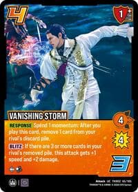 Vanishing Storm - TEKKEN 8 - UniVersus card