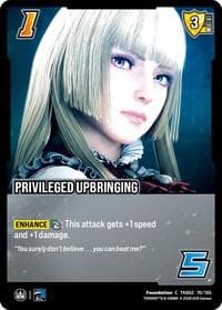 Privileged Upbringing - TEKKEN 8 - UniVersus card