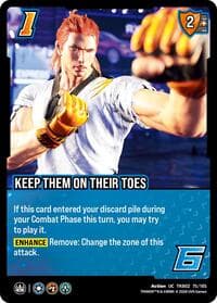 Keep Them On Their Toes - TEKKEN 8 - UniVersus card