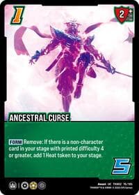 Ancestral Curse - TEKKEN 8 - UniVersus card