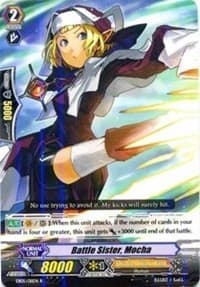 Battle Sister, Mocha - EB05 - Celestial Valkyries - Cardfight Vanguard card