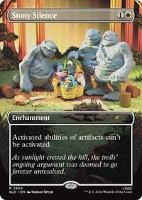 Stony Silence - Secret Lair Drop Series - Magic: The Gathering card