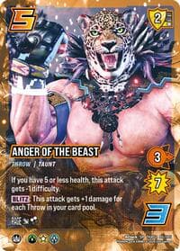 Anger Of The Beast - TEKKEN 8 - UniVersus card
