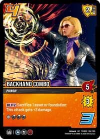 Backhand Combo - TEKKEN 8 - UniVersus card