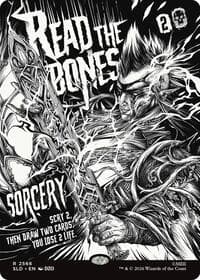 Read the Bones (2566) - Secret Lair Drop Series - Magic: The Gathering card