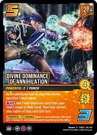 Divine Dominance of Annihilation - TEKKEN 8 - UniVersus card