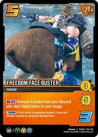 Freedom Face Buster - TEKKEN 8 - UniVersus card