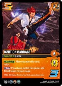 Ignition Barrage - TEKKEN 8 - UniVersus card