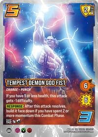 Tempest Demon God Fist - TEKKEN 8 - UniVersus card