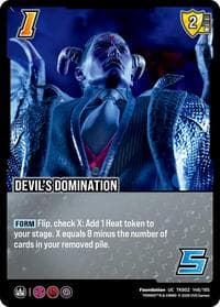Devil's Domination - TEKKEN 8 - UniVersus card