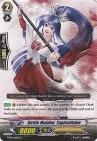 Battle Maiden, Tagitsuhime - EB05 - Celestial Valkyries - Cardfight Vanguard card