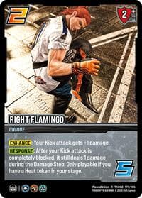 Right Flamingo - TEKKEN 8 - UniVersus card