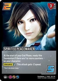 Spirited Peacemaker - TEKKEN 8 - UniVersus card