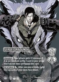 Sergei Dragunov (Alternative Art) - TEKKEN 8 - UniVersus card
