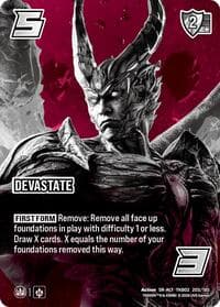 Devastate (Alternative Art) - TEKKEN 8 - UniVersus card