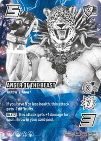 Anger of the Beast (Alternative Art) - TEKKEN 8 - UniVersus card