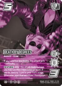 Death by Degrees (Alternative Art) - TEKKEN 8 - UniVersus card