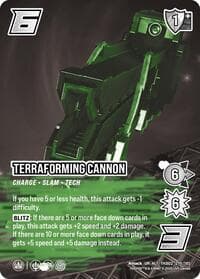 Terraforming Cannon (Alternative Art) - TEKKEN 8 - UniVersus card