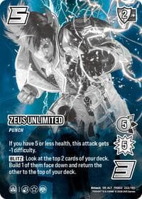 Zeus Unlimited (Alternative Art) - TEKKEN 8 - UniVersus card