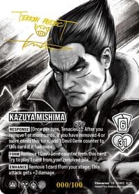 Kazuya Mishima (Autograph Version) - TEKKEN 8 - UniVersus card