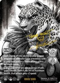 King  (Autograph Version) - TEKKEN 8 - UniVersus card