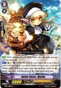 Battle Sister, Waffle - EB05 - Celestial Valkyries - Cardfight Vanguard card