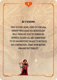Reign of Jafar Lore Card (1 of 19) - Reign of Jafar - Disney Lorcana card