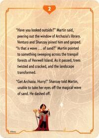 Reign of Jafar Lore Card (2 of 19) - Reign of Jafar - Disney Lorcana card