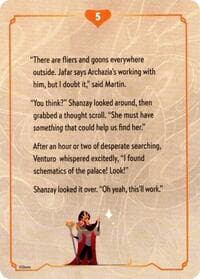 Reign of Jafar Lore Card (5 of 19) - Reign of Jafar - Disney Lorcana card