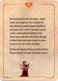 Reign of Jafar Lore Card (6 of 19) - Reign of Jafar - Disney Lorcana card