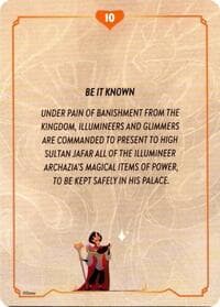 Reign of Jafar Lore Card (10 of 19) - Reign of Jafar - Disney Lorcana card