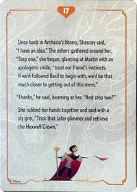 Reign of Jafar Lore Card (17 of 19) - Reign of Jafar - Disney Lorcana card